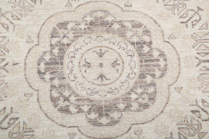 Hand Knotted Fine Mamluk Wool Rug 3' 1" x 9' 6" - No. AT63643