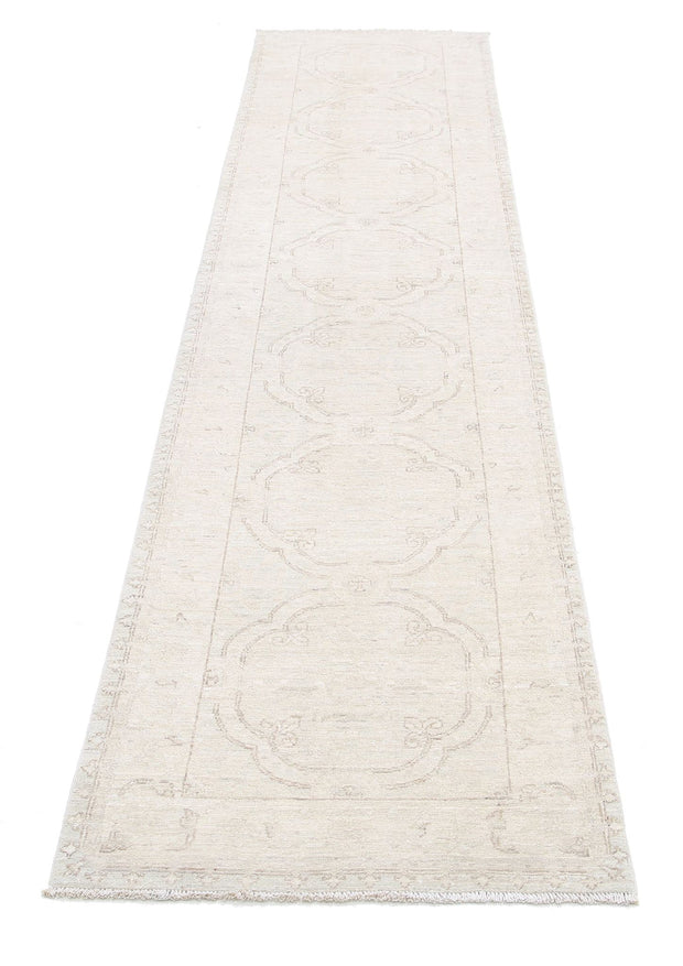 Hand Knotted Fine Serenity Wool Rug 2' 4" x 10' 2" - No. AT29201