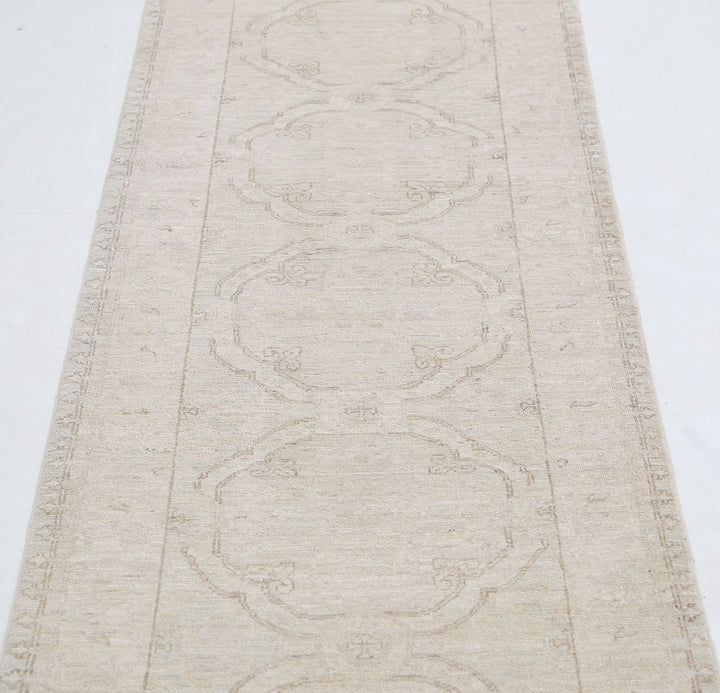 Hand Knotted Fine Serenity Wool Rug 2' 4" x 10' 2" - No. AT29201