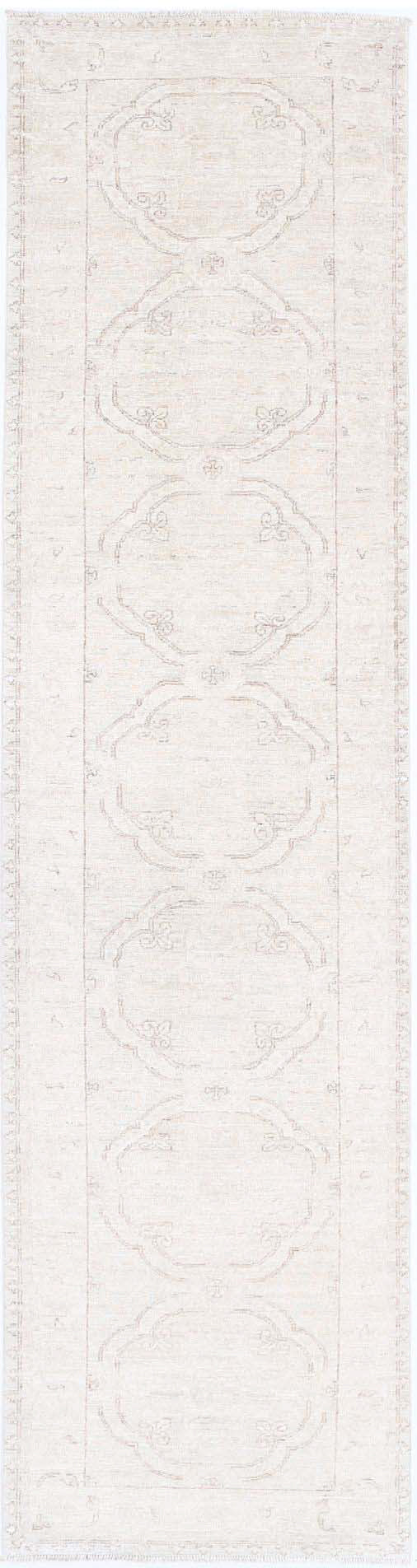Hand Knotted Fine Serenity Wool Rug 2' 4" x 10' 2" - No. AT29201