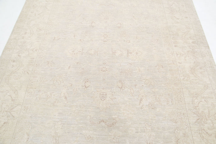 Hand Knotted Fine Serenity Wool Rug 6' 4" x 8' 6" - No. AT38242