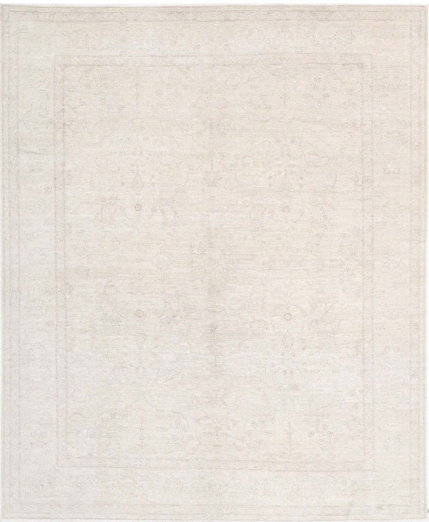 Hand Knotted Fine Serenity Wool Rug 7' 10" x 9' 9" - No. AT25612