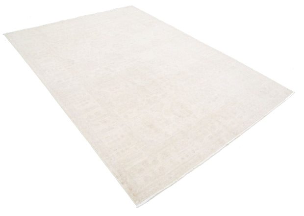 Hand Knotted Fine Serenity Wool Rug 6' 2" x 8' 9" - No. AT59044