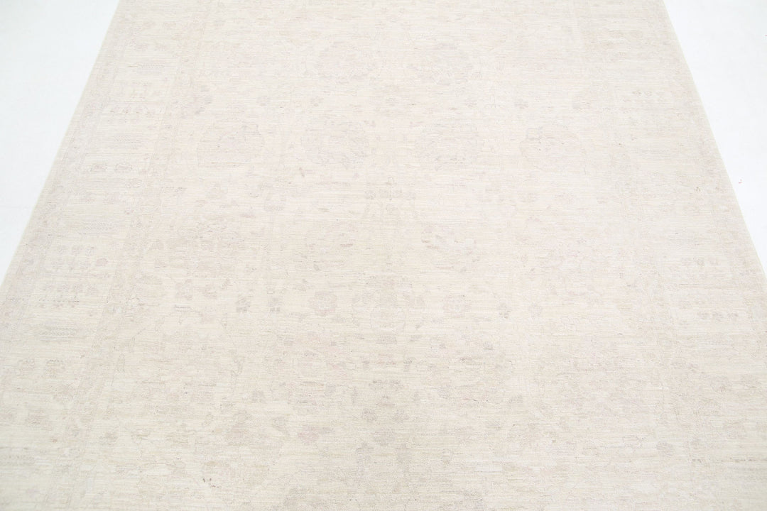 Hand Knotted Fine Serenity Wool Rug 6' 2" x 8' 9" - No. AT59044