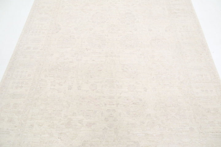 Hand Knotted Fine Serenity Wool Rug 6' 2" x 8' 9" - No. AT59044