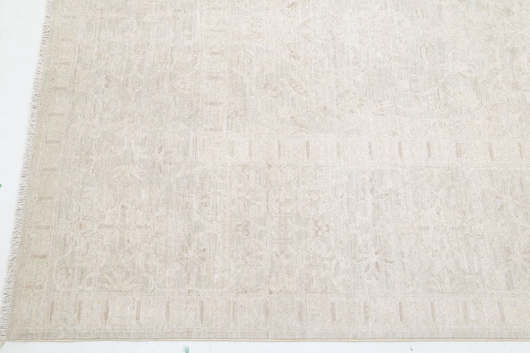 Hand Knotted Fine Serenity Wool Rug 8' 0" x 9' 9" - No. AT21438