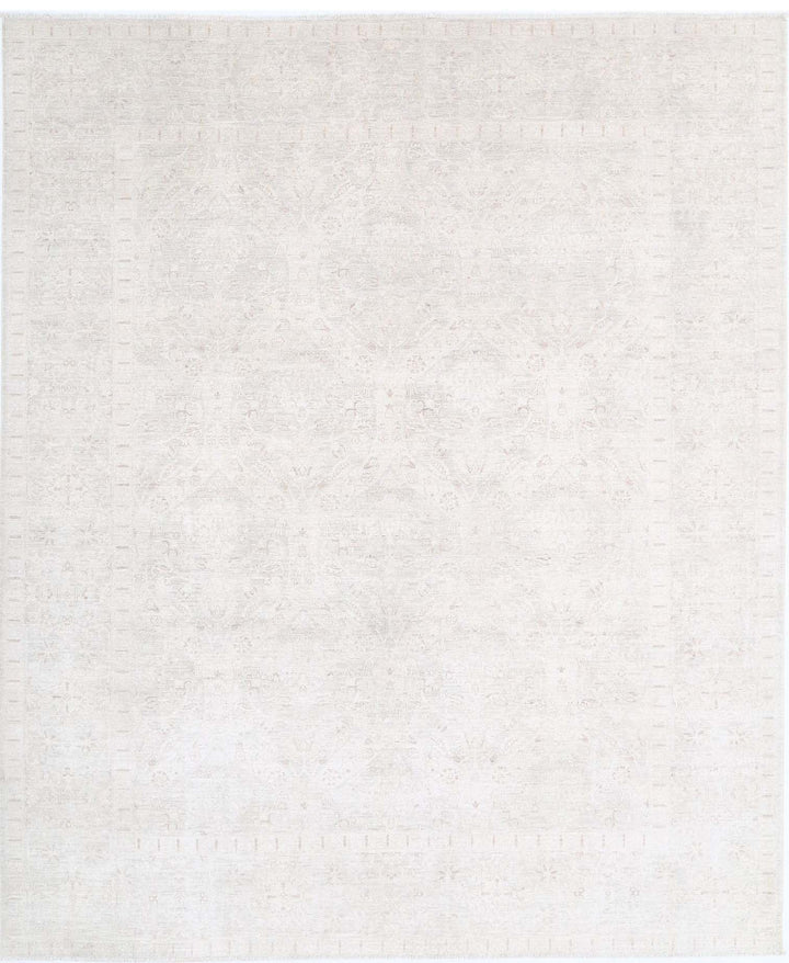 Hand Knotted Fine Serenity Wool Rug 8' 0" x 9' 9" - No. AT21438
