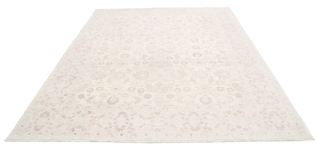Hand Knotted Fine Serenity Wool Rug 8' 0" x 9' 5" - No. AT45431