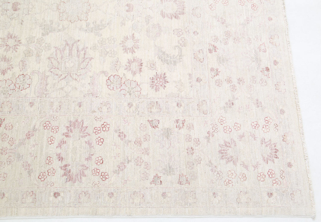 Hand Knotted Fine Serenity Wool Rug 8' 0" x 9' 5" - No. AT45431