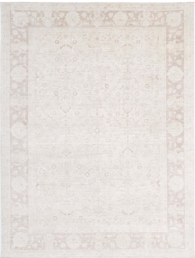 Hand Knotted Fine Serenity Wool Rug 8' 10" x 11' 8" - No. AT67148