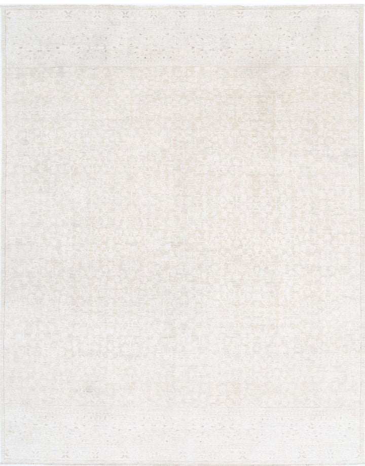 Hand Knotted Fine Serenity Wool Rug 7' 11" x 9' 10" - No. AT61619