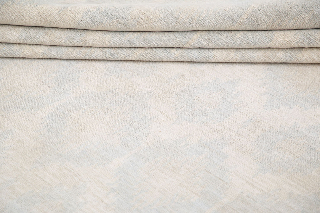 Hand Knotted Serenity Artemix Wool Rug 12' 6" x 17' 1" - No. AT23025