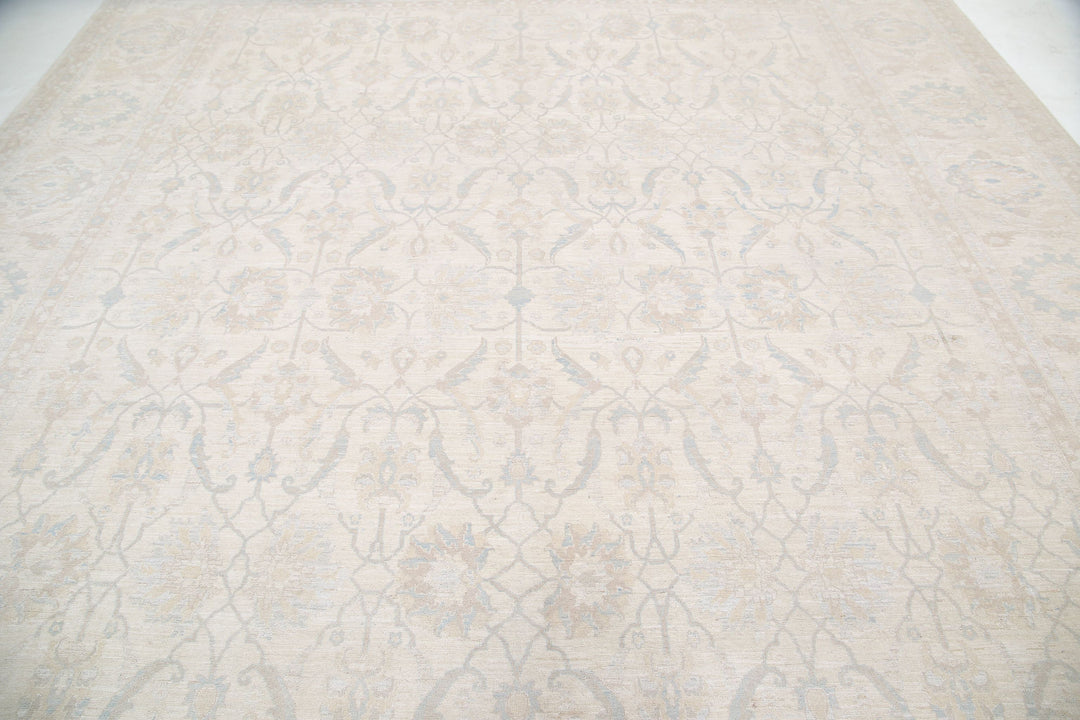 Hand Knotted Fine Serenity Wool Rug 11' 11" x 14' 6" - No. AT21033