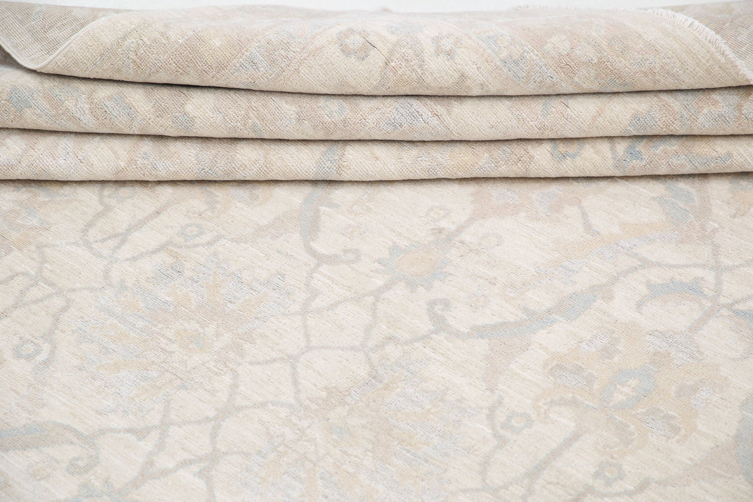 Hand Knotted Fine Serenity Wool Rug 11' 11" x 14' 6" - No. AT21033