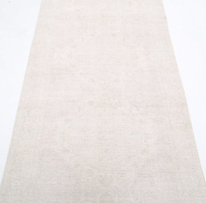 Hand Knotted Fine Serenity Wool Rug 2' 11" x 9' 2" - No. AT53991
