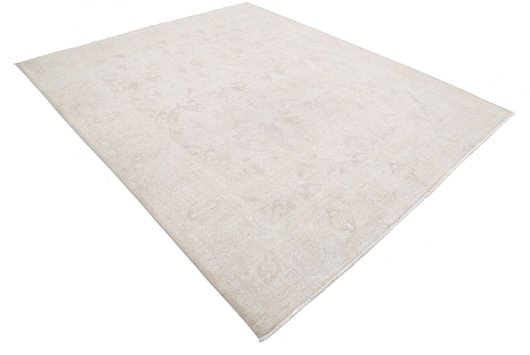 Hand Knotted Fine Serenity Wool Rug 7' 9" x 9' 6" - No. AT96354