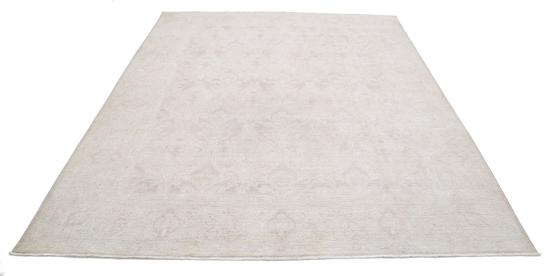 Hand Knotted Fine Serenity Wool Rug 7' 9" x 9' 6" - No. AT96354