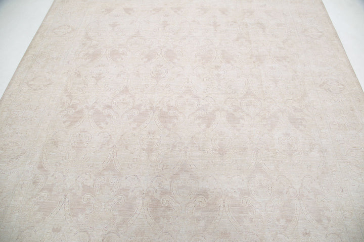 Hand Knotted Fine Serenity Wool Rug 7' 9" x 9' 6" - No. AT96354