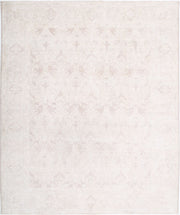Hand Knotted Fine Serenity Wool Rug 7' 9" x 9' 6" - No. AT96354