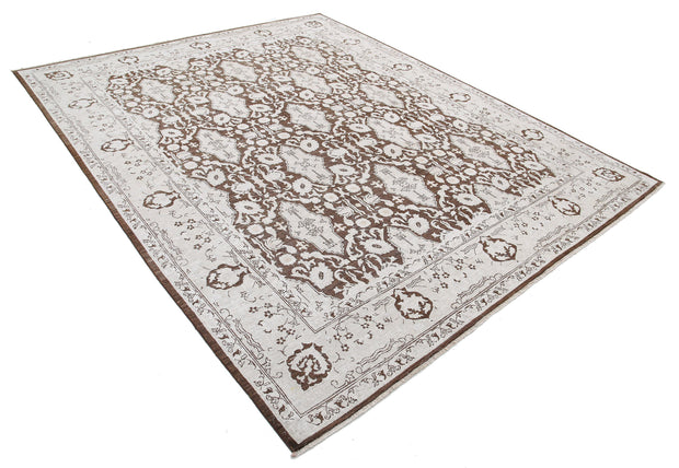 Hand Knotted Fine Serenity Wool Rug 8' 0" x 9' 9" - No. AT94474