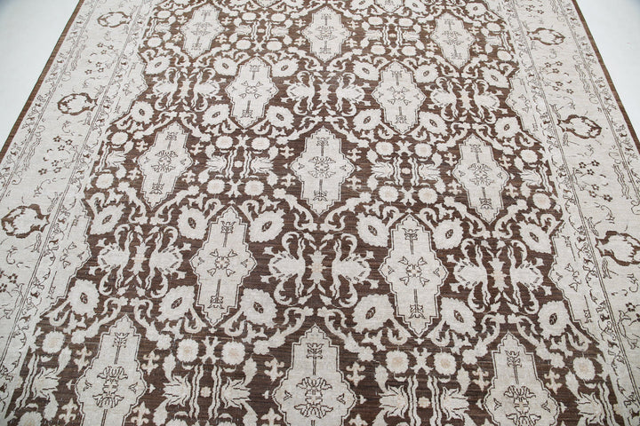 Hand Knotted Fine Serenity Wool Rug 8' 0" x 9' 9" - No. AT94474