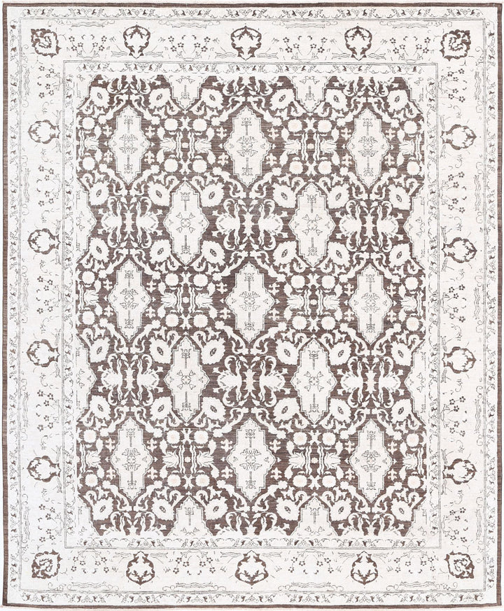 Hand Knotted Fine Serenity Wool Rug 8' 0" x 9' 9" - No. AT94474