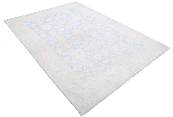 Hand Knotted Fine Serenity Wool Rug 6' 0" x 8' 7" - No. AT69539