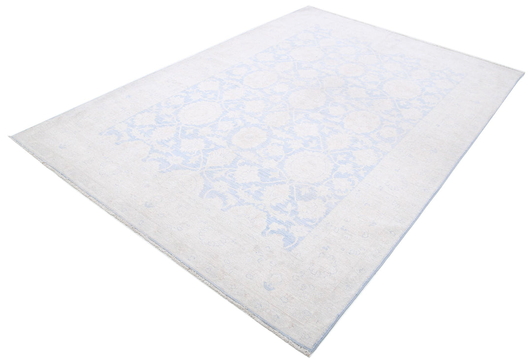 Hand Knotted Fine Serenity Wool Rug 6' 0" x 8' 7" - No. AT69539