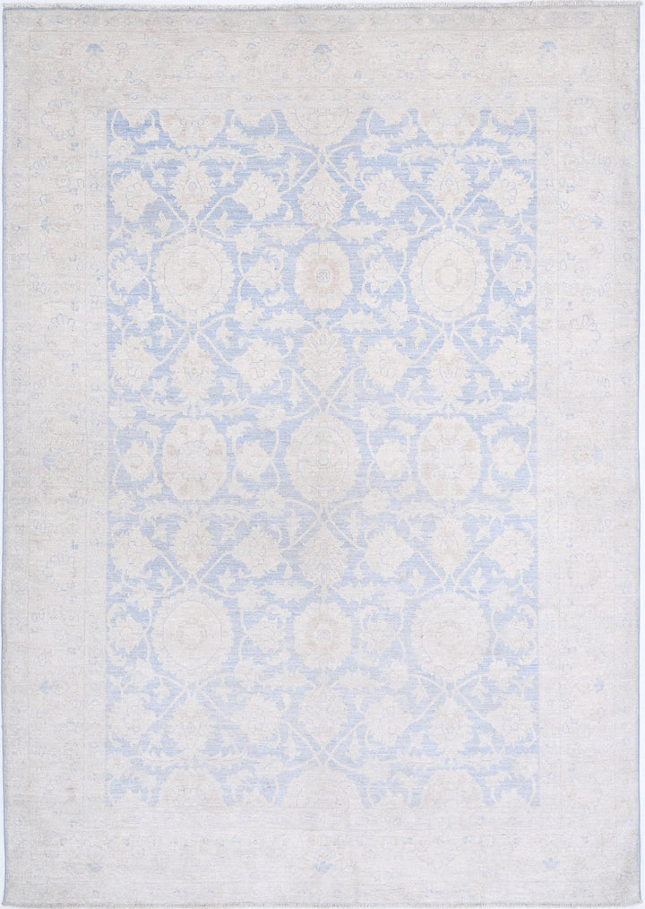 Hand Knotted Fine Serenity Wool Rug 6' 0" x 8' 7" - No. AT69539
