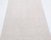 Hand Knotted Fine Serenity Wool Rug 3' 0" x 10' 1" - No. AT92388