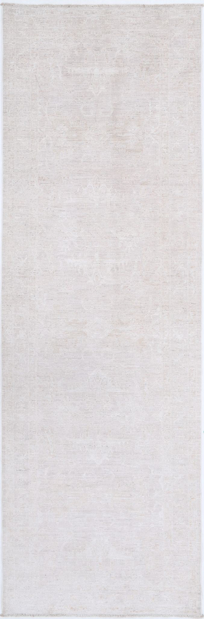 Hand Knotted Fine Serenity Wool Rug 3' 0" x 10' 1" - No. AT92388