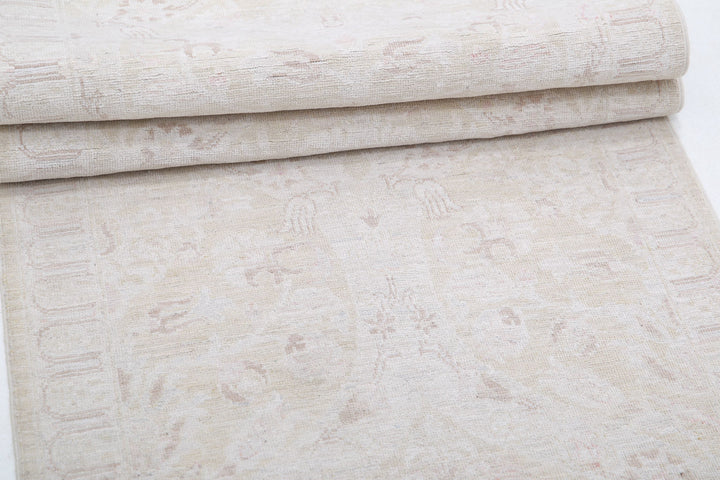 Hand Knotted Fine Serenity Wool Rug 2' 6" x 10' 5" - No. AT59197