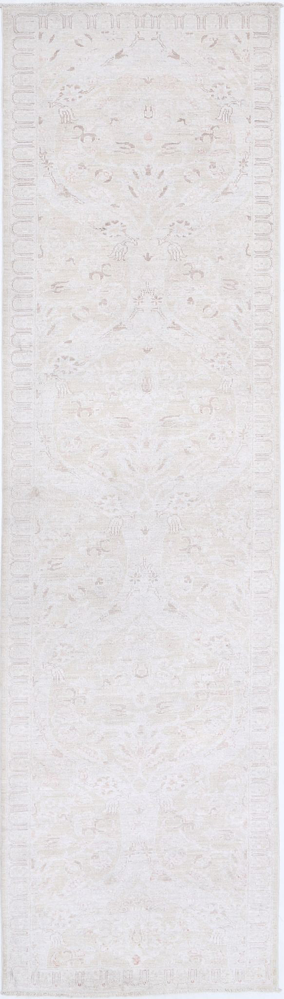 Hand Knotted Fine Serenity Wool Rug 2' 6" x 10' 5" - No. AT59197