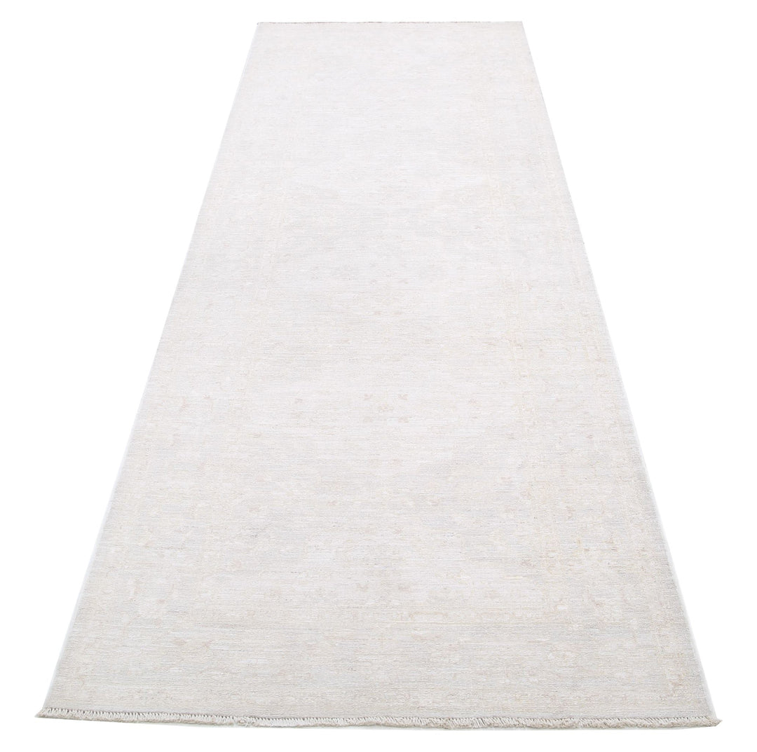 Hand Knotted Fine Serenity Wool Rug 3' 3" x 10' 2" - No. AT34322