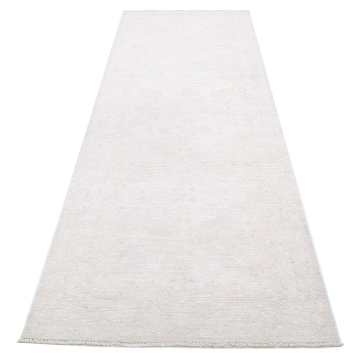 Hand Knotted Fine Serenity Wool Rug 3' 3" x 10' 2" - No. AT34322
