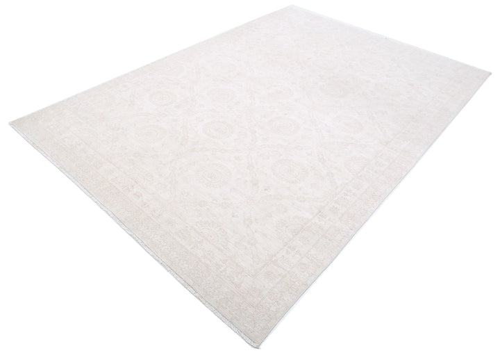 Hand Knotted Fine Serenity Wool Rug 6' 7" x 9' 4" - No. AT13836