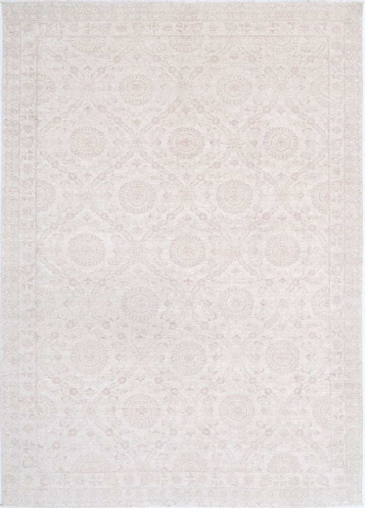 Hand Knotted Fine Serenity Wool Rug 6' 7" x 9' 4" - No. AT13836