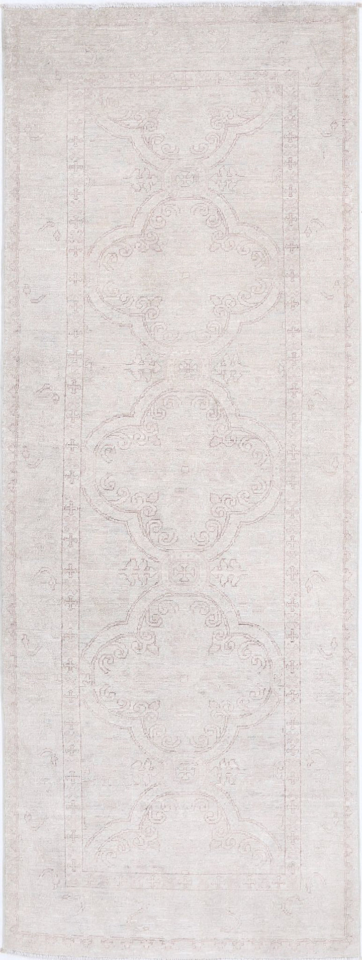 Hand Knotted Fine Serenity Wool Rug 2' 8" x 8' 0" - No. AT22083