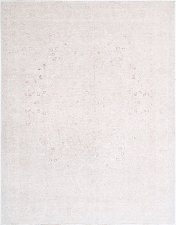 Hand Knotted Fine Serenity Wool Rug 8' 9" x 11' 3" - No. AT47189