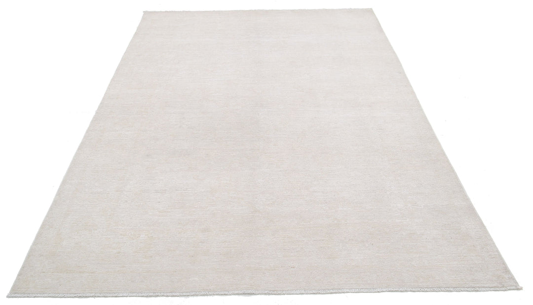Hand Knotted Fine Serenity Wool Rug 5' 11" x 8' 9" - No. AT84870