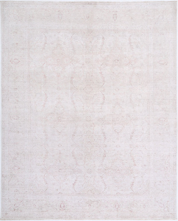 Hand Knotted Fine Serenity Wool Rug 9' 1" x 11' 2" - No. AT31460