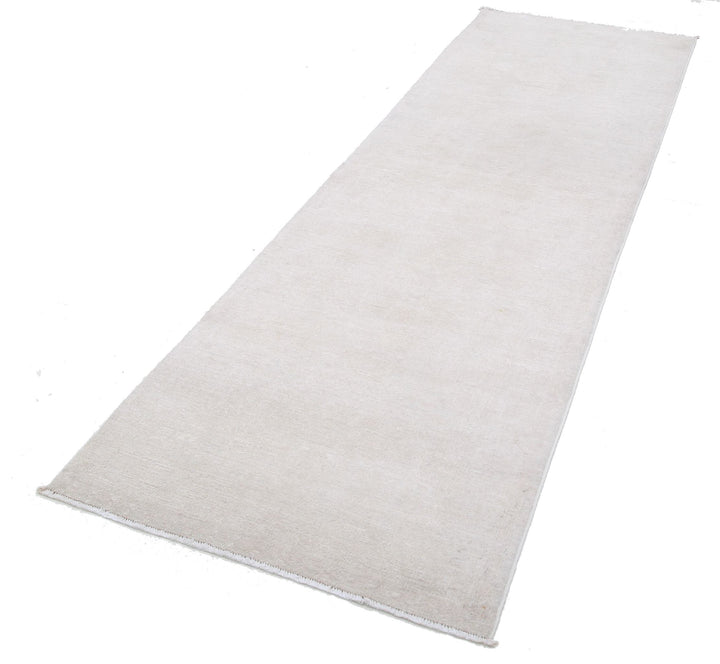 Hand Knotted Fine Serenity Wool Rug 3' 2" x 9' 10" - No. AT74448
