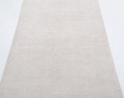 Hand Knotted Fine Serenity Wool Rug 3' 2" x 9' 10" - No. AT74448