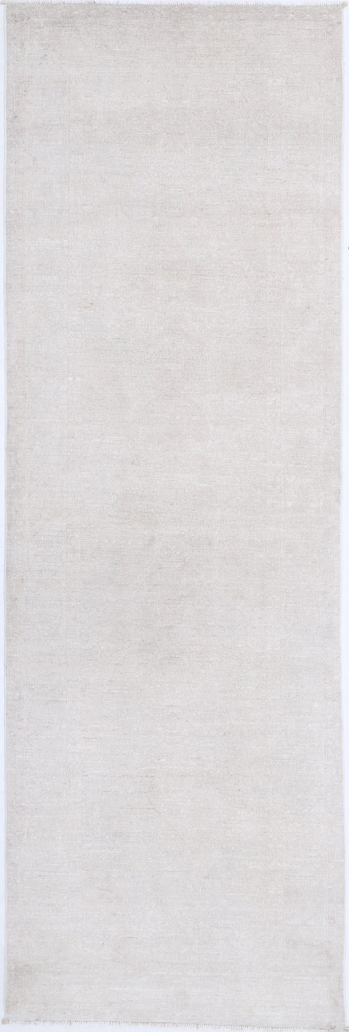 Hand Knotted Fine Serenity Wool Rug 3' 2" x 9' 10" - No. AT74448
