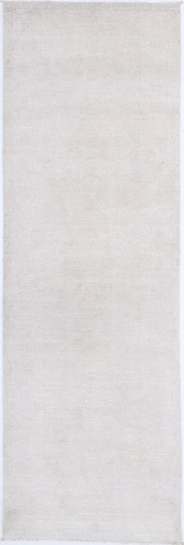 Hand Knotted Fine Serenity Wool Rug 3' 2" x 9' 10" - No. AT74448