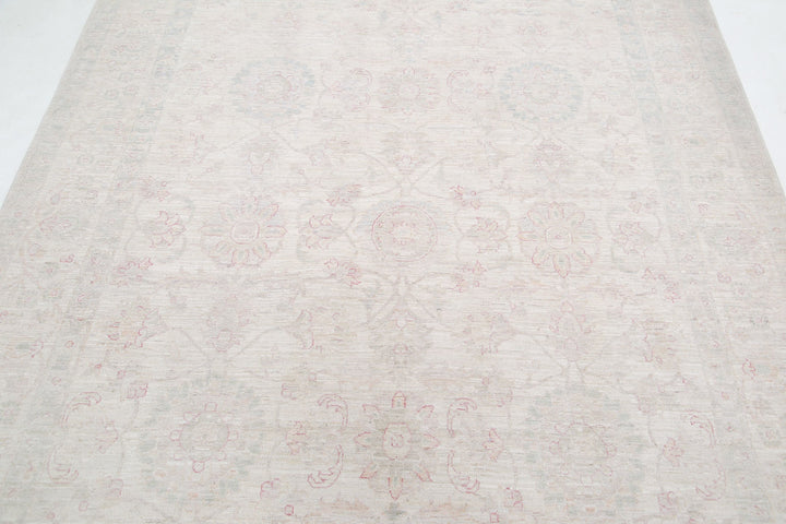 Hand Knotted Fine Serenity Wool Rug 6' 2" x 8' 5" - No. AT91385