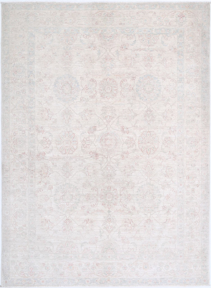 Hand Knotted Fine Serenity Wool Rug 6' 2" x 8' 5" - No. AT91385