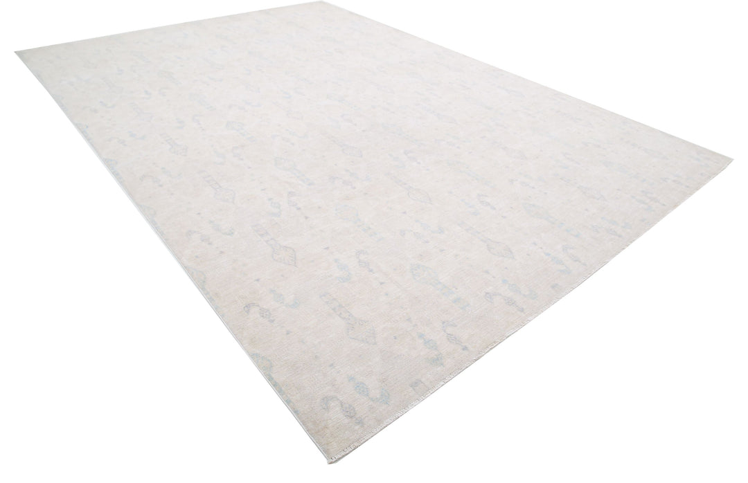 Hand Knotted Fine Serenity Wool Rug 9' 10" x 14' 2" - No. AT89766