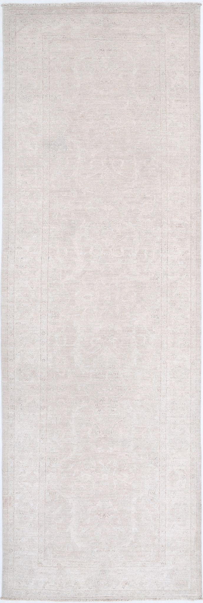 Hand Knotted Fine Serenity Wool Rug 3' 1" x 10' 6" - No. AT92358