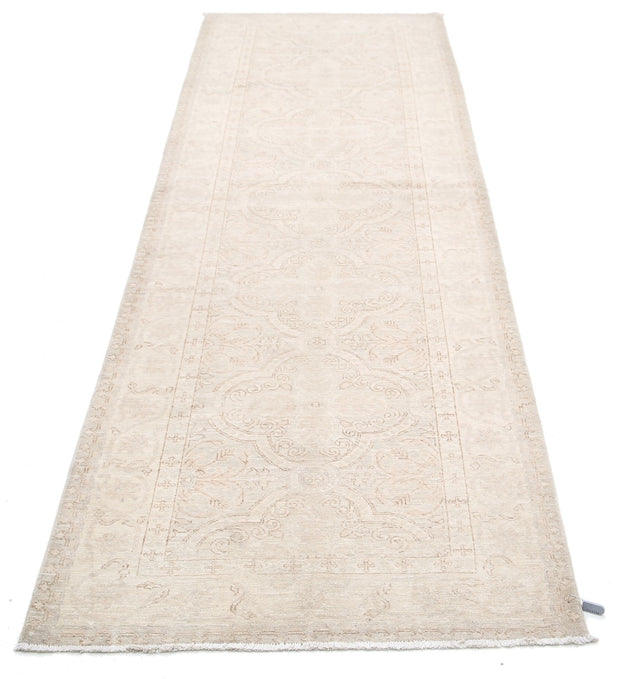 Hand Knotted Fine Serenity Wool Rug 3' 0" x 10' 1" - No. AT17155